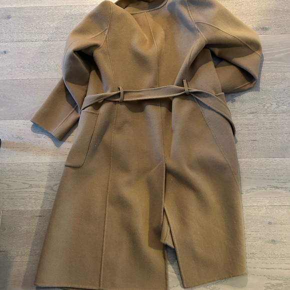 Michael Kors Camel Wool Coat - Picture 6 of 7